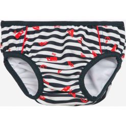 Name it - Figi kąpielowe dziecięce 62-92 cm. Czerwone kąpielówki chłopięce marki Name it, bez wzorów, z elastanu. W wyprzedaży za 39,90 zł.
