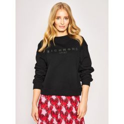 Bluza John Richmond Ypres UWA19068FE. Czarne bluzy damskie John Richmond, l, bez wzorów, bez rękawów, bez kaptura. W wyprzedaży za 189,00 zł.