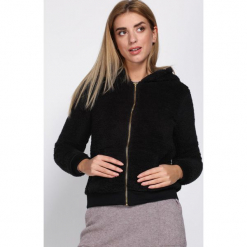 Czarna Bluza Black Bear. Czarne bluzy damskie Born2be, na jesień, l. Za 39,99 zł.