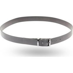 PASEK emporio armani. Czarne paski męskie Emporio Armani, w paski, ze skóry. Za 368,10 zł.