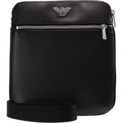 Emporio Armani BORSA MESSENGER Torba na ramię black/black. Czarne torby na ramię męskie Emporio Armani, na ramię, małe. Za 589,00 zł.