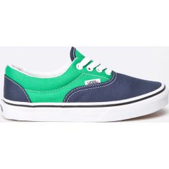 Vans - Tenisówki dziecięce Era. Szare buty dziewczęce sportowe marki Vans, z gumy, na sznurówki. W wyprzedaży za 89,90 zł.