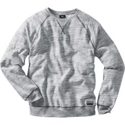 Bluza bonprix szary melanż. Szare bluzy męskie bonprix, s, bez wzorów, bez kołnierzyka, bez rękawów, bez kaptura. Za 74,99 zł.