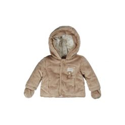 Kurtki chłopięce przeciwdeszczowe: KANZ Baby Kurtka pluszowa Teddy beige