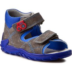 Sandały SUPERFIT - 0-00011-06 S Stone Kombi. Szare sandały chłopięce marki Superfit, z materiału. W wyprzedaży za 189,00 zł.