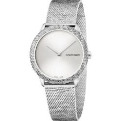 CALVIN KLEIN PROMOCJA ZEGAREK MINIMAL K3M22T26. Szare zegarki damskie Calvin Klein, srebrne. W wyprzedaży za 699,00 zł.