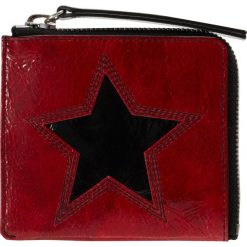 Portfele damskie: McQ Alexander McQueen ZIP WALLET Portfel black/riot red