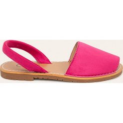 Answear - Espadryle CM. Czerwone espadryle damskie ANSWEAR, bez wzorów, z materiału, bez obcasa, na obcasie. Za 119,90 zł.