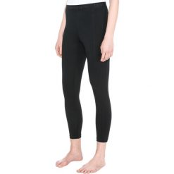 Calvin Klein Milano Legginsy Czarny. Czarne spodnie damskie Calvin Klein, m, bez wzorów, z elastanu. Za 395,95 zł.
