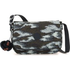 Torebka "Earthbeat S" w kolorze brązowo-czarnym - 26 x 17 x 7 cm. Pomarańczowe torebki klasyczne damskie Kipling, w paski, z poliesteru, na ramię, bez dodatków. W wyprzedaży za 129,95 zł.