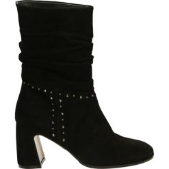 Botki - 7271 CAM NERO. Czarne botki damskie skórzane Venezia. Za 579,00 zł.