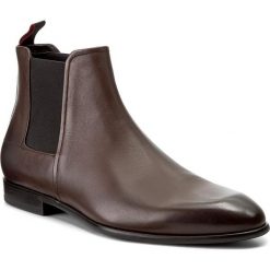 Sztyblety męskie: Sztyblety BOSS – Dressapp 50369922 10199046 01 Dark Brown 202