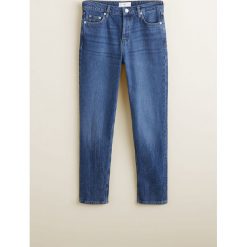 Mango - Jeansy Relax. Zielone jeansy damskie Mango. Za 139,90 zł.