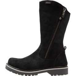 Zebra Schuhe AYLA Śniegowce black. Czarne buty zimowe damskie marki Zebra Schuhe, z motywem zwierzęcym, z futra. W wyprzedaży za 321,30 zł.
