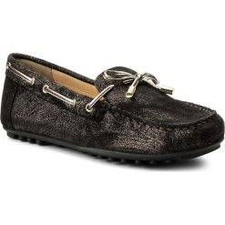 Mokasyny GEOX - D Leelyan A D724RA 00077 C9999 Black. Czarne mokasyny damskie Geox, z materiału. W wyprzedaży za 279,00 zł.