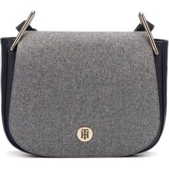 Tommy Hilfiger Torebka Niebieski Szary. Szare torebki klasyczne damskie w paski, z materiału. Za 652,95 zł.