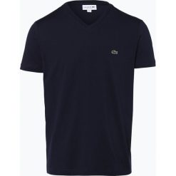 Lacoste - T-shirt męski, niebieski. Niebieskie t-shirty męskie Lacoste, s, bez wzorów, z bawełny, klasyczne, z klasycznym kołnierzykiem. Za 179,95 zł.