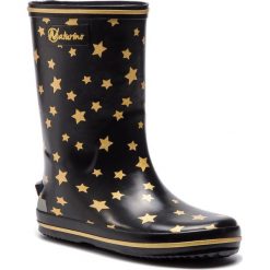 Kalosze NATURINO - Rain Boot 0013501128.03.9121 D Nero/Oro. Czarne kalosze dziewczęce Naturino. W wyprzedaży za 169,00 zł.