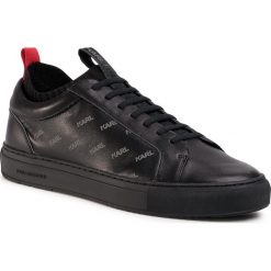 Sneakersy KARL LAGERFELD - KL51023 Black Lthr/Mono. Czarne sneakersy męskie KARL LAGERFELD, bez zapięcia. Za 899,00 zł.