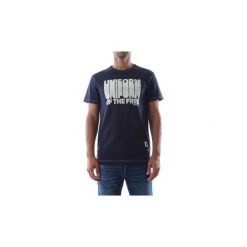 T-shirty z krótkim rękawem G-Star Raw D11394 A764 GRAPHIC 10. Niebieskie t-shirty męskie G-Star RAW, s, bez wzorów, retro, bez kołnierzyka, krótkie. Za 153,48 zł.