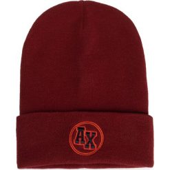 Czapka Armani Exchange 3HZ41A ZMR7Z 1701. Czerwone czapki męskie Armani Exchange, bez wzorów. W wyprzedaży za 189,00 zł.