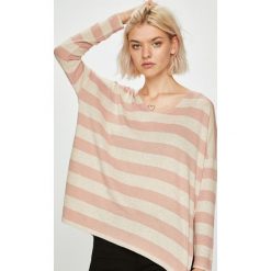Only - Sweter. Różowe swetry klasyczne damskie marki ONLY, s, z elastanu. W wyprzedaży za 59,90 zł.