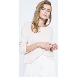 Review - Sweter. Szare bez kategorii Review, s, z bawełny, z okrągłym kołnierzem. W wyprzedaży za 59,90 zł.