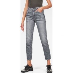 G-Star Raw - Jeansy. Szare jeansy damskie G-Star RAW, z podwyższonym stanem. Za 559,90 zł.