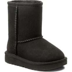 Buty UGG - T Classic II 1017703T T/Blk. Czarne śniegowce dziewczęce Ugg, bez zapięcia. Za 589,00 zł.