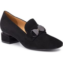 Półbuty SOLO FEMME - 57703-01-020/000-04-00 Czarny. Czarne półbuty damskie Solo Femme, bez wzorów, ze skóry, eleganckie, bez obcasa, na obcasie, bez zapięcia. Za 349,00 zł.