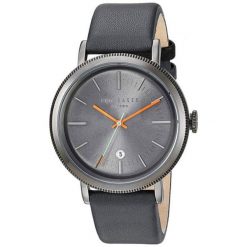 Ted Baker zegarek męski 10031507. Szare zegarki męskie Ted Baker, metalowe. W wyprzedaży za 376,00 zł.