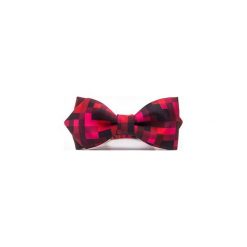 Mucha marthu VEGAS PIXEL DIAMON. Brązowe muszki męskie marki Marthu, w paski, z tkaniny, eleganckie. Za 89,00 zł.