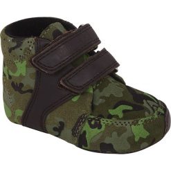 Buciki niemowlęce: Skórzane buty niemowlęce „Prewalker” w kolorze brązowo-oliwkowym