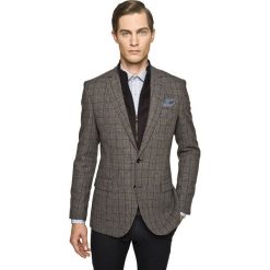 Marynarka winter niebieski slim fit. Niebieskie marynarki męskie Recman, m, bez wzorów. Za 499,99 zł.