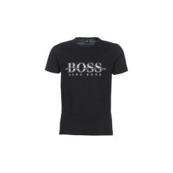 T-shirty z krótkim rękawem BOSS TEE 7. Czarne t-shirty męskie Boss, m, bez wzorów, bez kołnierzyka, krótkie. Za 259,00 zł.