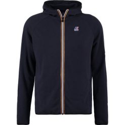 KWay Bluza rozpinana blue deep. Niebieskie bluzy męskie marki K-Way, s, bez wzorów, z bawełny, bez kołnierzyka, bez rękawów, bez kaptura. Za 359,00 zł.