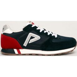Pepe Jeans - Buty Klein Archive summer. Niebieskie sneakersy męskie Pepe Jeans, na sznurówki. W wyprzedaży za 259,90 zł.