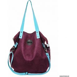 Torebki klasyczne damskie: Torba Worek Aqua Plum