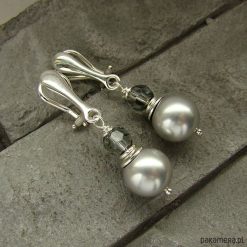 Silver - klipsy. Szare klipsy damskie Pakamera. Za 109,00 zł.