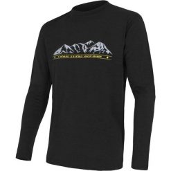 Sensor koszulka termoaktywna z długim rękawem Merino Wool PT M Black Mountains XL. Czarne koszulki męskie termoaktywne Sensor, xl, z nadrukiem, z wełny, z długim rękawem. Za 225,00 zł.