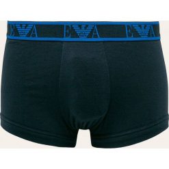 Emporio Armani - Bokserki (2 pack). Niebieskie bokserki męskie Emporio Armani, s, bez wzorów, z elastanu. W wyprzedaży za 119,90 zł.