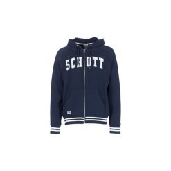 Bluzy Schott NOAH 3. Niebieskie bluzy męskie Schott, s, bez wzorów, bez kołnierzyka, bez rękawów, bez kaptura. Za 287,20 zł.