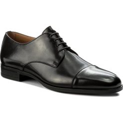 Derby męskie: Półbuty BOSS - Kensington 50379826 10201996 01 Black 001