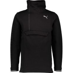 Bluza funkcyjna "Never Run Back" w kolorze czarnym. Czarne kurtki męskie Puma, m, z materiału, klasyczne, ze stójką. W wyprzedaży za 218,95 zł.