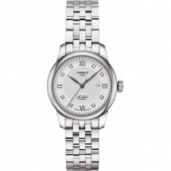ZEGAREK TISSOT LE LOCLE T006.207.11.036.00. Szare, analogowe zegarki damskie TISSOT, srebrne. Za 2700,00 zł.