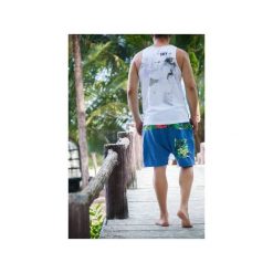 Shortz Blue Jungle. Niebieskie spodenki i szorty męskie Taff.one, s, bez wzorów. Za 179,00 zł.
