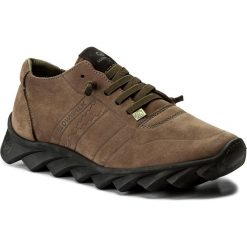 Półbuty męskie: Półbuty SLOW WALK – Nibiru 10409 Nubuck Grey