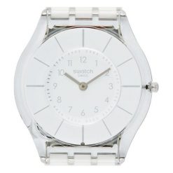 Swatch WHITE CLASSINESS Zegarek white. Białe, analogowe zegarki damskie marki Swatch. Za 370,00 zł.