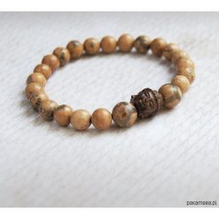 Męska bransoletka :: BUDDA :: jaspis. Bransoletki męskie Pakamera, z jaspisem. Za 89,00 zł.