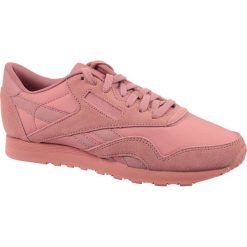 Reebok Classic Nylon BD5717. Różowe buty sportowe damskie Reebok, bez wzorów, ze skóry, sportowe, reebok classic. W wyprzedaży za 219,99 zł.
